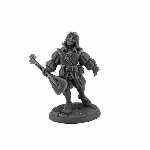 Reaper Miniatures Männliche Bard-Miniatur-Figur, 25 mm, heldenhafte Skala Reaper Bones USA Reaper Miniatures Männliche Bard-Miniatur-Figur, 25 mm, heldenhafte Skala Reaper Bones USA von Reaper Miniatures