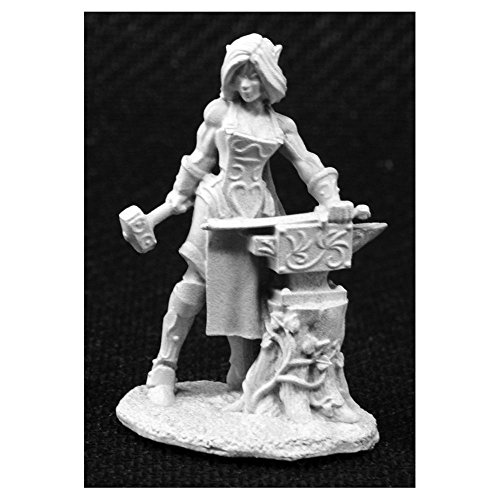 Reaper: Dark Heaven: Larill Silverhand, Elf Blacksmith von Reaper Miniatures