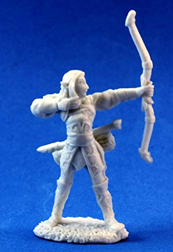 Pechetruite 1 x LINDIR ELF Archer - Reaper Bones Miniature zum Rollenspiel Kriegsspiel - 77021 von Pechetruite