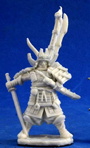 Pechetruite 1 x Pathfinder NAKAYAMA HAYATO Samurai Iconic - Reaper Bones Miniature zum Rollenspiel Kriegsspiel - 89019 von Reaper