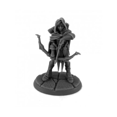 Reaper Daehana Drithirien Elf Fighter Miniatur, 25 mm, heldenhafte Skala Figur Dungeon Dwellers Miniaturen Reaper Daehana Drithirien Elf Fighter Miniatur, 25 mm, heldenhafte Skala Figur Dungeon Dwellers Miniaturen von Reaper