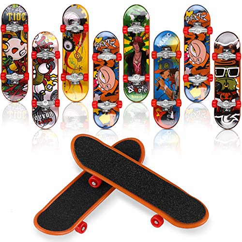 Reastar Finger Skateboard 10pcs Professionelle Mini Fingerboards Skatepark Spielzeug für Kinder Spielen Oder ALS Finger Skateboard Dekoration von Reastar