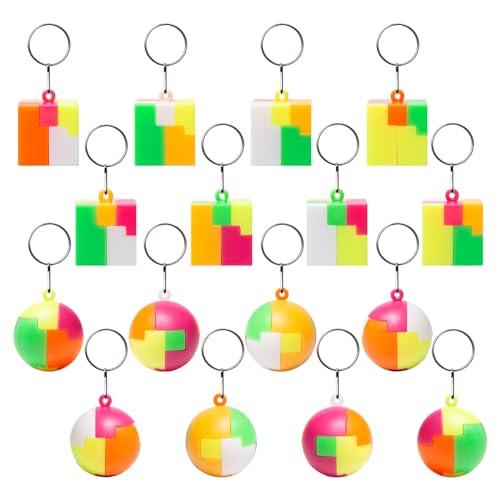Rebanky 16 PCS 3D Puzzle Würfel Spielzeug Knobelspiele Klein Abnehmbares Logik Puzzle Geduldsspiele in Würfelform Logisches Spielzeug Puzzlespiel Gehirnspiel Würfelpuzzle für Kinder,Gastgeschenke Rebanky 16 PCS 3D Puzzle Würfel Spielzeug Knobelspiele Klein Abnehmbares Logik Puzzle Geduldsspiele in Würfelform Logisches Spielzeug Puzzlespiel Gehirnspiel Würfelpuzzle für Kinder,Gastgeschenke von Rebanky