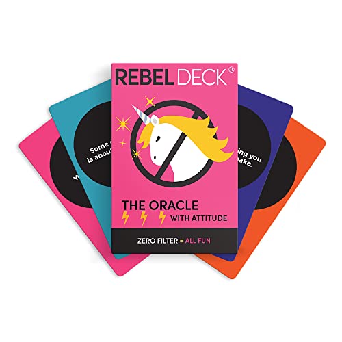 Rebel Deck – The Oracle with Attitude – Oracle-Deck (60 Karten) von Rebel Deck