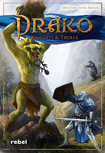 Drako: Knights and Trolls Board Game von Rebel