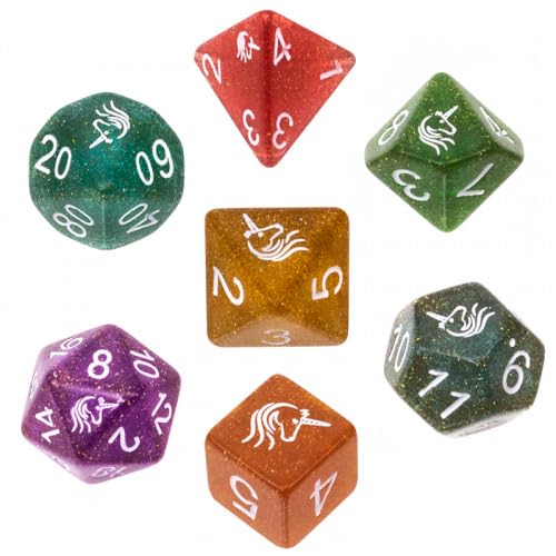 Knochen-Set REBEL RPG - Acryl - Einhörner Knochen-Set REBEL RPG - Acryl - Einhörner von Rebel