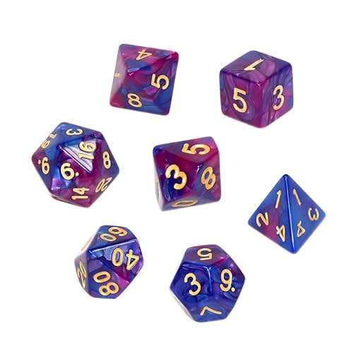Knochen-Set REBEL RPG - Bicolor - Dunkelblau-Magenta Knochen-Set REBEL RPG - Bicolor - Dunkelblau-Magenta von Rebel