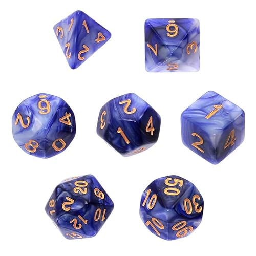 Knochen-Set REBEL RPG - Bicolor - Lila/Silber Knochen-Set REBEL RPG - Bicolor - Lila/Silber von Rebel