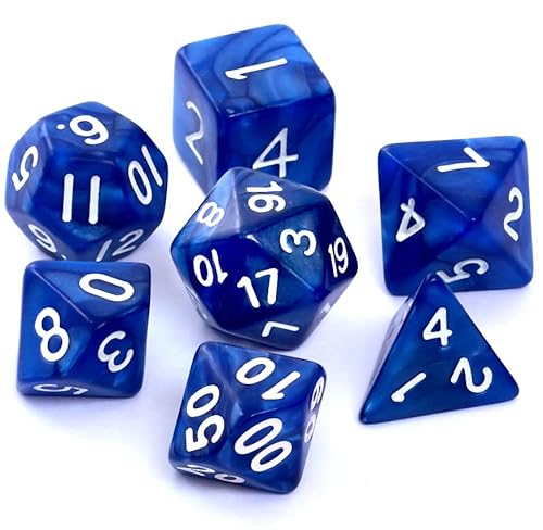 Asmodee Knochen-Set Rebel RPG - Perle - Dunkelblau von Rebel
