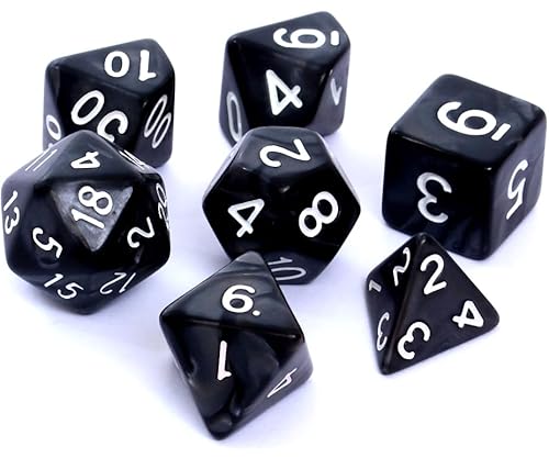 Knochen Set REBEL RPG - Perle - Schwarz Knochen Set REBEL RPG - Perle - Schwarz von Rebel