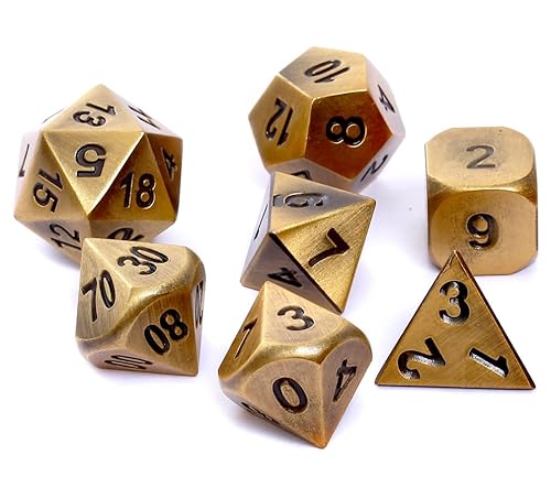 Knochenset REBEL RPG - Metall - Messing von Rebel