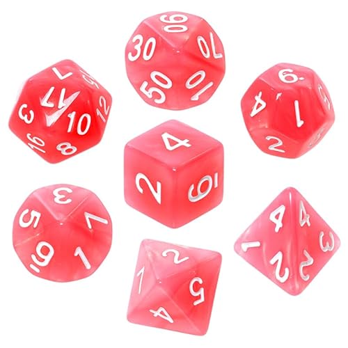 REBEL RPG Knochen Set - Mondsteine - Aventurin REBEL RPG Knochen Set - Mondsteine - Aventurin von Rebel