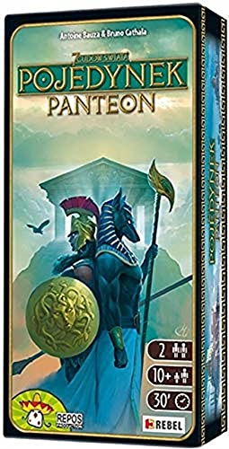 Repos Production Brettspiel, 7 Weltwunder: Das Duell, 2 Spieler, 120 Minuten, Strategie, antike Zivilisationen und Mythologien, Karton Kunststoff von Repos Production
