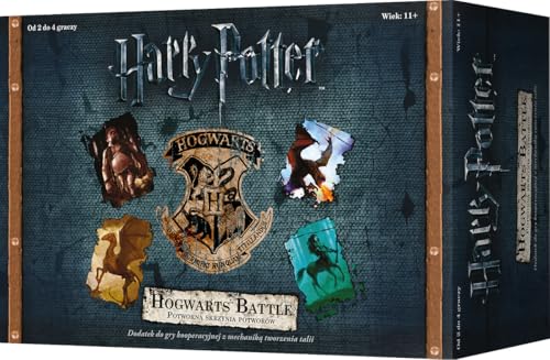 Rebel Brettspiel Harry Potter: Hogwarts Battle - Monsterkiste Monster Zusatz (2-4 Spieler, Ab 11 Jahren) von Rebel