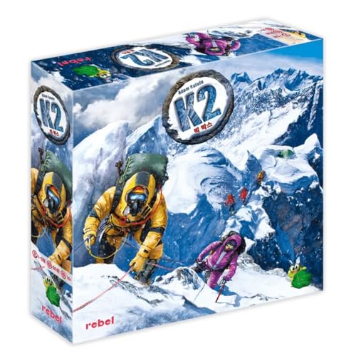 Rebel K2: Big Box – inklusive Kernspiel und 3 Erweiterungen | Brettspiel | ab 8 Jahren | 1-5 Spieler | 60+ Minuten Spieldauer von Rebel