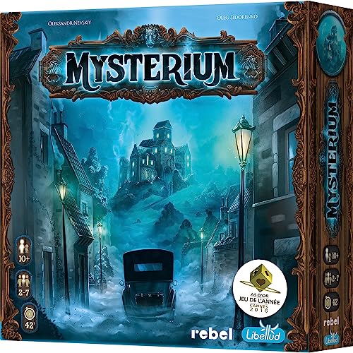 Rebel | Mysterium (Polen) | Brettspiel | Für Kinder | Alter 10 + | 2+ Spieler | Spielzeit ca. 42 Min. von Rebel