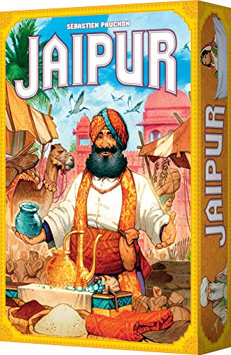 Rebel | Jaipur (Neuedition) | Brettspiel | Kartenspiel | Für 2 Spieler | Alter 10+ | Spielzeit 30+ min. von Rebel