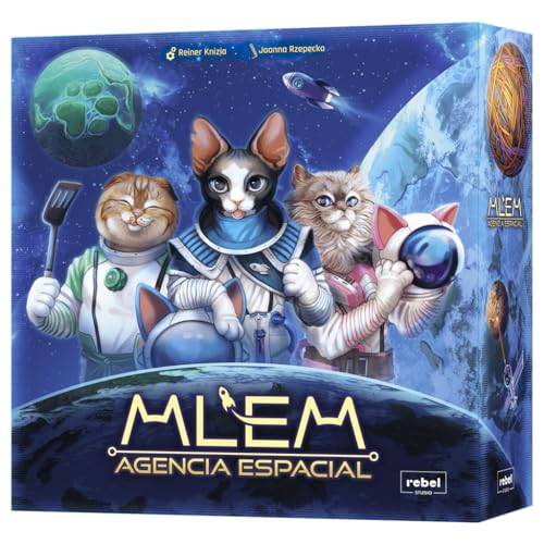 Rebel Studio Melem Agency Brettspiel: Katzen in der Eroberung des Sonnensystems - Spanische Sprache - Strategie Brettspiel für 2-5 Spieler ab 8 Jahren Rebel Studio Melem Agency Brettspiel: Katzen in der Eroberung des Sonnensystems - Spanische Sprache - Strategie Brettspiel für 2-5 Spieler ab 8 Jahren von Rebel