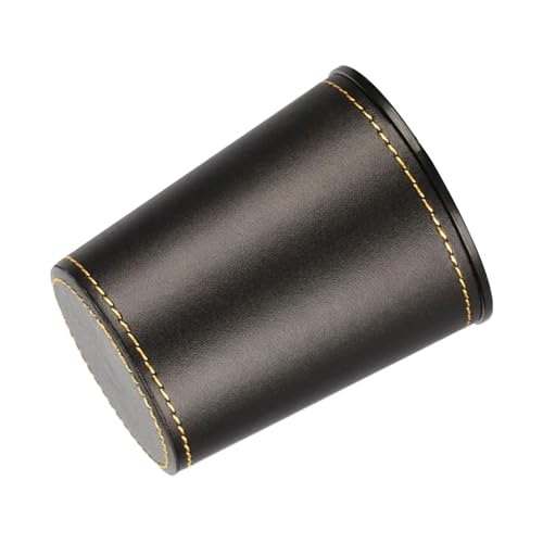 Rebellious Leiser Gerader Würfelbecher Shaker Aus PU Leder Stummgeschaltete Würfelbecher Trinkspiel Unterhaltung Würfelbecher Spielzubehör Dauerhaft Rebellious Leiser Gerader Würfelbecher Shaker Aus PU Leder Stummgeschaltete Würfelbecher Trinkspiel Unterhaltung Würfelbecher Spielzubehör Dauerhaft von Rebellious