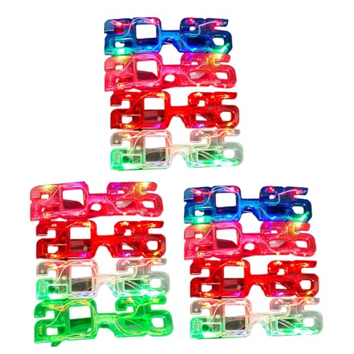 Silvester Party 2025 Gläser Requisiten Eyienwaren Neujahrsfeier Brille Für Erwachsene Kinder LED LEGELTET Silvester Party 2025 Gläser Requisiten Eyienwaren Neujahrsfeier Brille Für Erwachsene Kinder LED LEGELTET von Rebellious