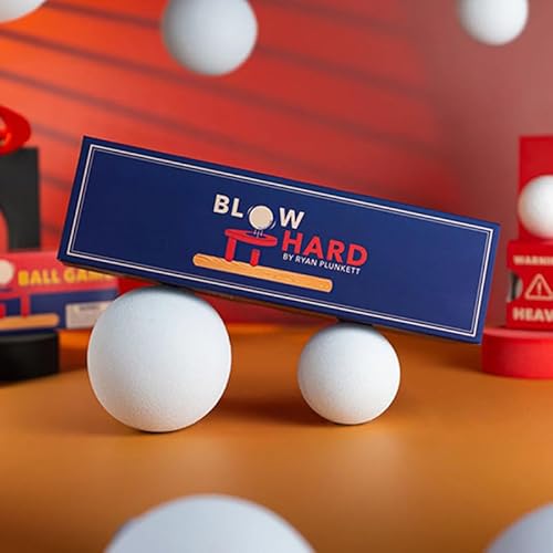 Blow Hard Magic Tricks Classic Light Heavy Illusion Floating Ball Magic Funny Close-up Stage Gimmicks Mentalismus Requisiten Blow Hard Magic Tricks Classic Light Heavy Illusion Floating Ball Magic Funny Close-up Stage Gimmicks Mentalismus Requisiten von Rebetomo
