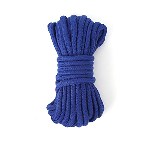 Deluxe-Magier-Seil, 10 m, Magic-Tricks, 6 Farben, erhältlich, bunt, weiches Seil, Magia-Zauberer-Zubehör, Bühnen-Illusionen, Gimmicks-Requisiten, Blau Deluxe-Magier-Seil, 10 m, Magic-Tricks, 6 Farben, erhältlich, bunt, weiches Seil, Magia-Zauberer-Zubehör, Bühnen-Illusionen, Gimmicks-Requisiten, Blau von Rebetomo