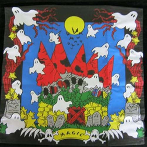 Haunted Hanky Magic Tricks Haunted Taschentuch Tanzende Seide Magier Nahaufnahme Illusionen Gimmicks Comedy Trick (bunt) von Rebetomo