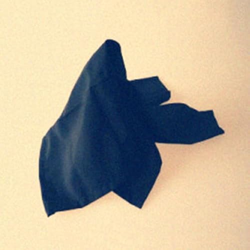 Haunted Hanky Magic Tricks Haunted Taschentuch Tanzende Seide Magier Nahaufnahme Illusions Gimmicks Comedy Trick (Schwarz) von Rebetomo