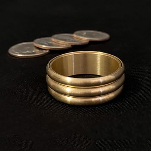 Masked Coin Box (No Coin) Magic Tricks Coin Transfer Production Magic Box Magician Close Up Illusions Gimmicks Mentalism Props von Rebetomo