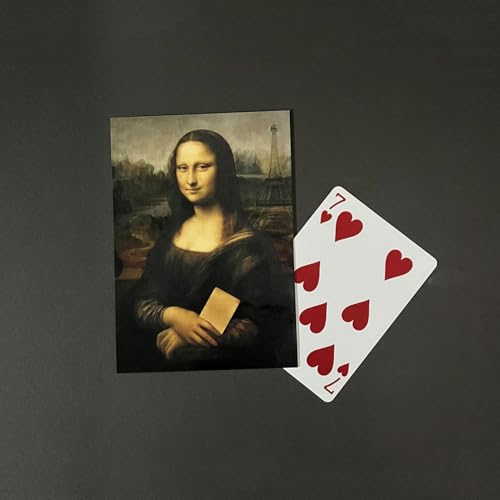 Mona Lisa's Prediction Magic Tricks The Chosen Card Appearing Card Prediction Magic Close-up Street Illusions Gimmicks Mentalism Props Card Number Random Mona Lisa's Prediction Magic Tricks The Chosen Card Appearing Card Prediction Magic Close-up Street Illusions Gimmicks Mentalism Props Card Number Random von Rebetomo