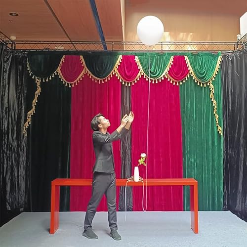 Psychic Lifting Balloon Magic Tricks Mind Control the Balloon Up Down Floating Balloon Stage Street Illusions Gimmicks Mentalism Props (Underarm Semi-Auto) von Rebetomo