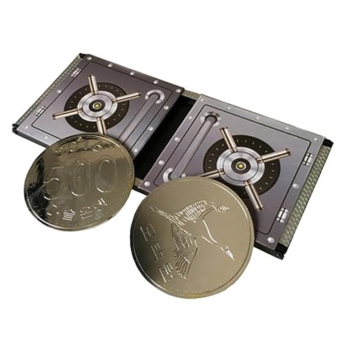 Rebetomo Amazing Coin Box Magic Tricks Jumbo Coin Vanishes Appearing Magic Magician Funny Close Up Illusions Mentalism Props Accessories Gimmicks Rebetomo Amazing Coin Box Magic Tricks Jumbo Coin Vanishes Appearing Magic Magician Funny Close Up Illusions Mentalism Props Accessories Gimmicks von Rebetomo