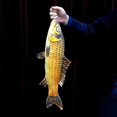 Rebetomo Erscheinen Fisch Zaubertricks Fisch erscheinen aus leeren Hand Magier Bühne Illusionen Gimmicks Mentalismus Requisiten (54 cm) von Rebetomo