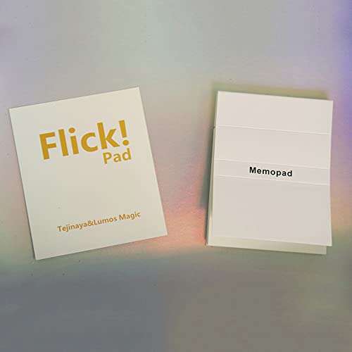 Flick! Pad Magic Tricks ändern sofort das Bild oder den Text, der auf dem Notizblock gezeichnet wird, Nahaufnahmen, Straßen-Illusionen, Gimmicks, Mentalismus-Requisiten Flick! Pad Magic Tricks ändern sofort das Bild oder den Text, der auf dem Notizblock gezeichnet wird, Nahaufnahmen, Straßen-Illusionen, Gimmicks, Mentalismus-Requisiten von Rebetomo
