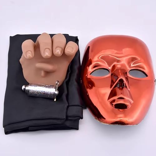 Rebetomo Ghost Mask Magic Tricks Traditional Mask Quick Change Magic Professional Magician Stage Party Illusions Gimmick Props Funny Trick Rebetomo Ghost Mask Magic Tricks Traditional Mask Quick Change Magic Professional Magician Stage Party Illusions Gimmick Props Funny Trick von Rebetomo