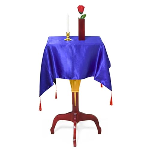 Rebetomo Light Floating Table (Wooden Vase & Plastic Candlestick) Magic Tricks Flying Table Magician Stage Illusions Gimmick Levitation Magic Table von Rebetomo