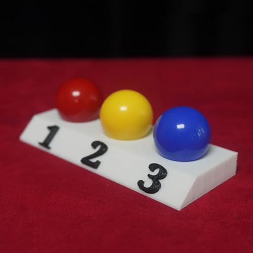 Rebetomo Mental Balls Magic Tricks Predict the Selected Ball Color Prediction Magic Gimmicks Magician Close Up Stage Illusions Mentalism von Rebetomo