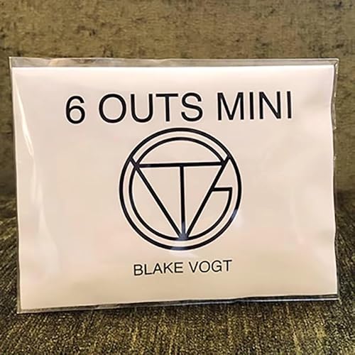 Six Outs Mini Magic Tricks Free Choice Prediction Magic Close Up Street Illusions Gimmicks Mentalism Props Mind Reading Six Outs Mini Magic Tricks Free Choice Prediction Magic Close Up Street Illusions Gimmicks Mentalism Props Mind Reading von Rebetomo