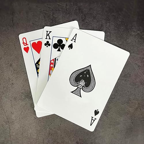 Upgraded Three Card Monte Magic Tricks 3 Jumbo Card Change Magic Poke Trick Close-up Stage Illusions Gimmicks Mentalismus Requisiten Upgraded Three Card Monte Magic Tricks 3 Jumbo Card Change Magic Poke Trick Close-up Stage Illusions Gimmicks Mentalismus Requisiten von Rebetomo