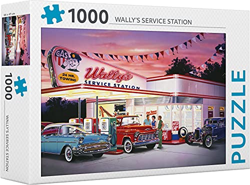 Rebo legpuzzel 1000 stukjes - Wally's service station von Rebo Productions