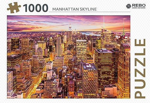 Rebo legpuzzel 1000 stukjes - Manhattan Skyline Rebo legpuzzel 1000 stukjes - Manhattan Skyline von Rebo Publishers