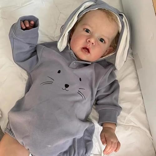 Reborn Baby-Puppe Junge 20 Zoll 50cm Weiches Silikon Vinyl Handgemacht Reborn Puppe Junge Lebensecht Wahres Leben Reborn Babys Reborn Baby-Puppe Junge 20 Zoll 50cm Weiches Silikon Vinyl Handgemacht Reborn Puppe Junge Lebensecht Wahres Leben Reborn Babys von Reborn Baby