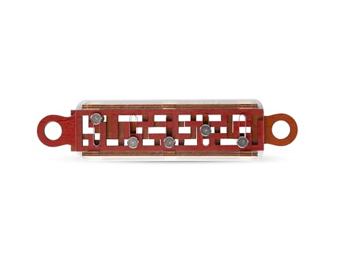 Recent Toys Constantin Odyssey's Quest Wooden Assembly & Disassembly Puzzle, Modern Style, 1 Set, 1 Item, 1 Piece, 1 Count, 14 - Adult Years, 23.5cm x 9.5cm, Tabletop Play von Recent Toys
