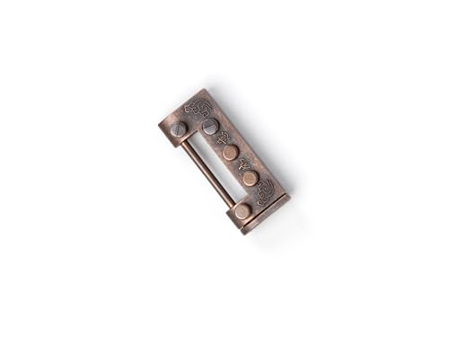 Recent Toys The Alchemist Puzzle - Bronze - Metal Brain Teaser Entwirrung Puzzle für Erwachsene und Jugendliche, Geschenke für Jugendliche von Recent Toys