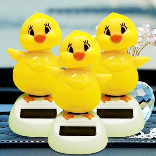 Recitem Auto Solar Wackelfigur Kleine Enten & Hase, Solar Wackelfiguren Tanzende Enten, Hase Solarfigur Statue Auto Armaturenbrett Deko Ornamente, Solarfigur Wackelfigur für Auto Haus Büro (3 Enten) Recitem Auto Solar Wackelfigur Kleine Enten & Hase, Solar Wackelfiguren Tanzende Enten, Hase Solarfigur Statue Auto Armaturenbrett Deko Ornamente, Solarfigur Wackelfigur für Auto Haus Büro (3 Enten) von Recitem