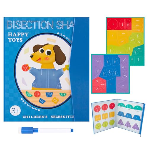 Recitem Magnetic Score Disk Demonstrator Holz mit Buch, Bunte Buchstaben, ABC Lernspielzeug für Kleinkinder im Alter von 3 4 5 Jahren, Vorschule, Lernen, Spielzeug, Geschenk für Kinder (C) von Recitem