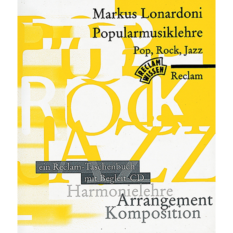 Popularmusiklehre - Pop, Rock, Jazz, m. Audio-CD von Reclam, Ditzingen