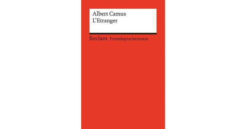 Buch - L'Etranger von Reclam Verlag