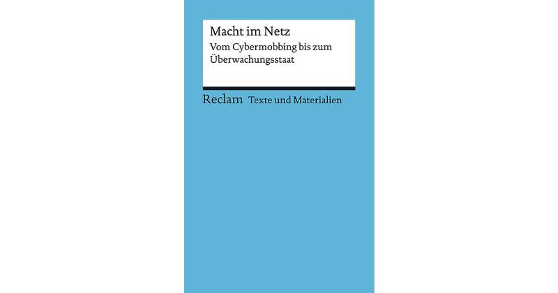 Buch - Macht im Netz von Reclam Verlag