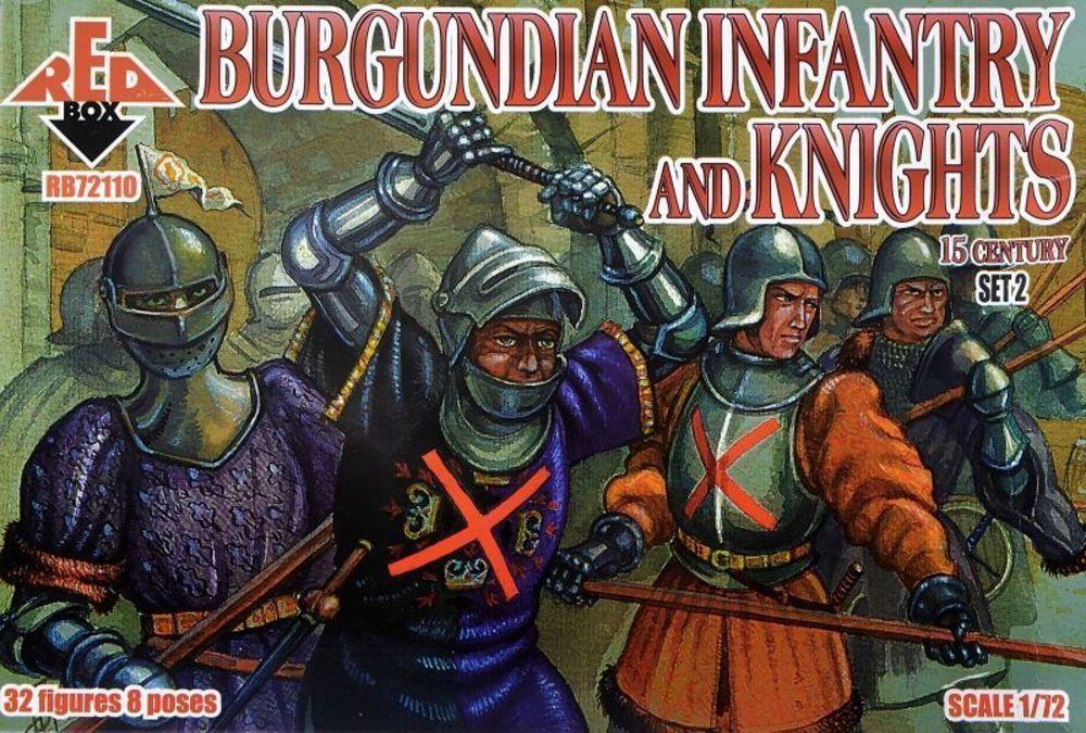 Burgundian infantry a.knights,15th century - Set 2 Burgundian infantry a.knights,15th century - Set 2 von Red Box
